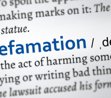 Defamation claims