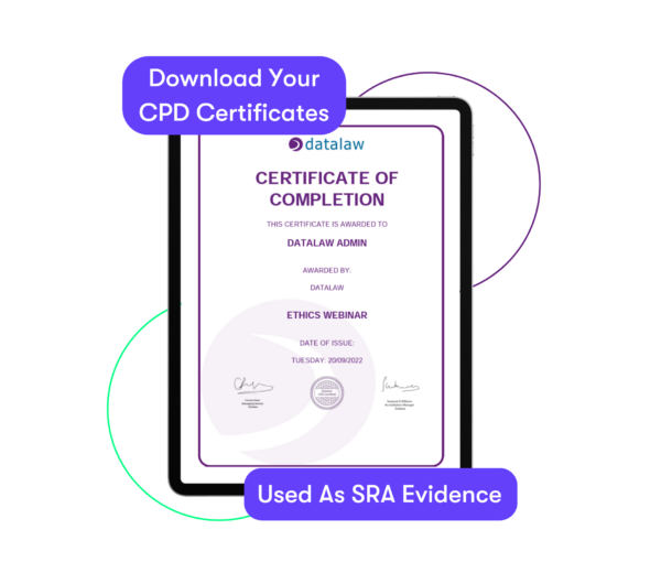 CPD Certificates - no background