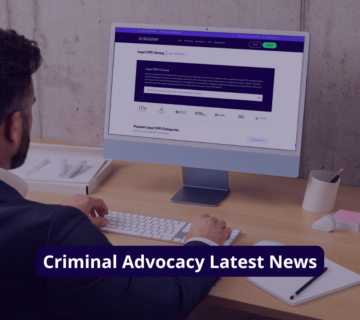 Criminal Advocacy Latest News