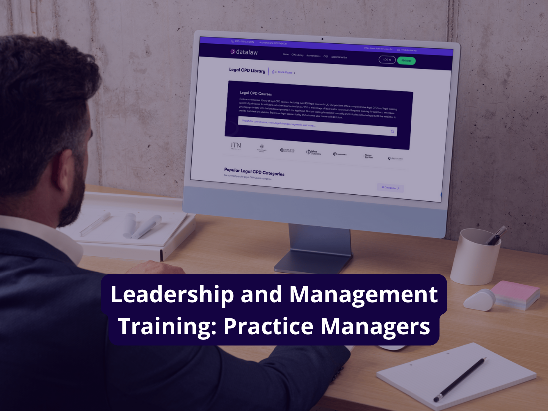Leadership and Management Training: Practice Managers