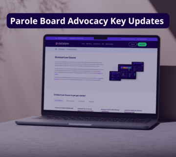 Parole Board Advocacy Key Updates