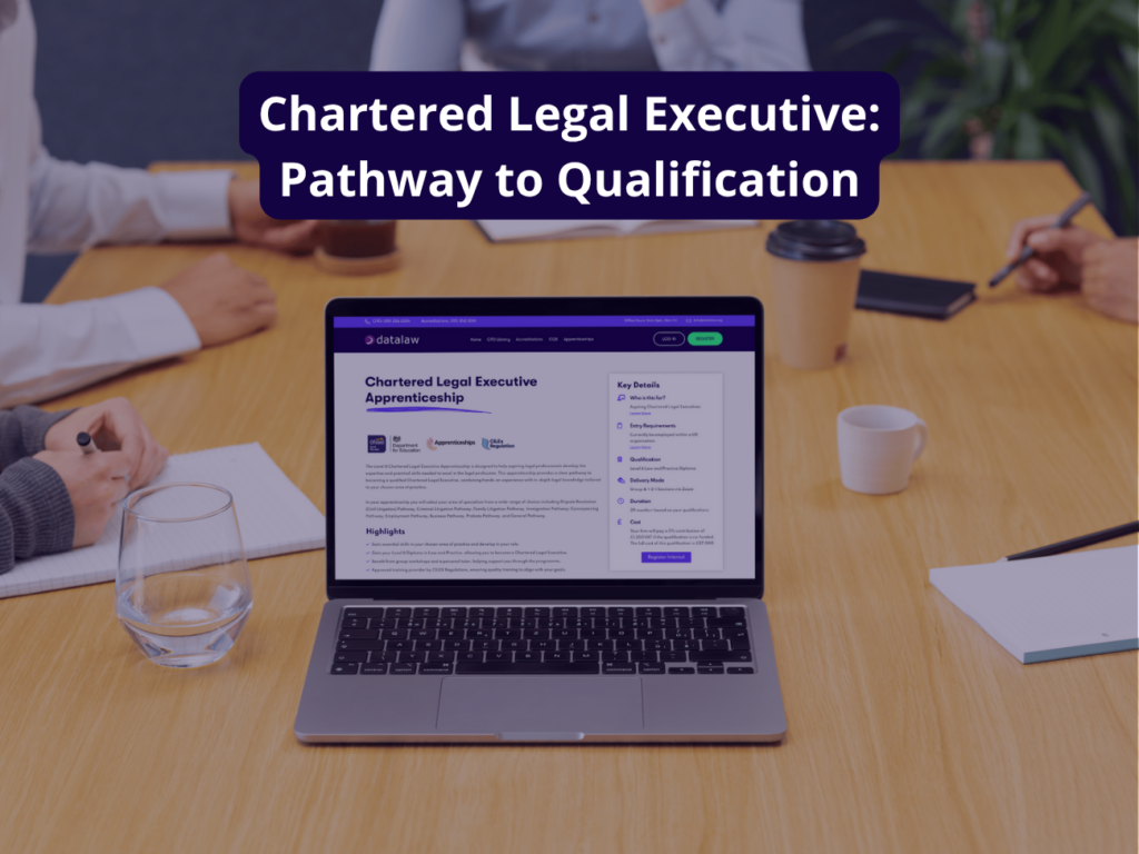 Chartered Legal Executive Apprenticeship