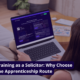 training as a solicitor