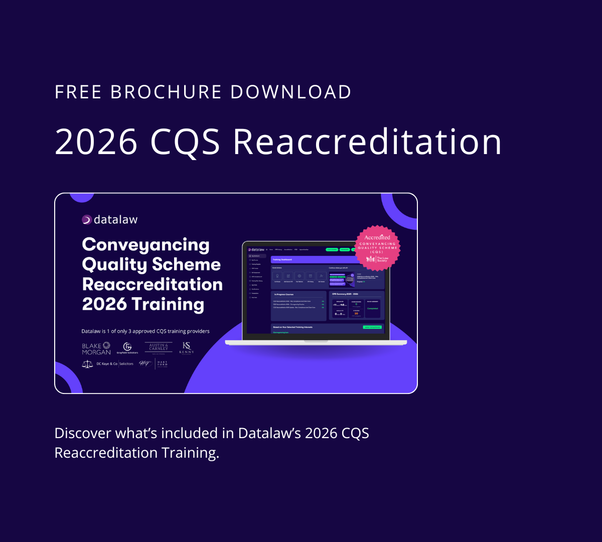 2026 CQS Reaccreditation Brochure