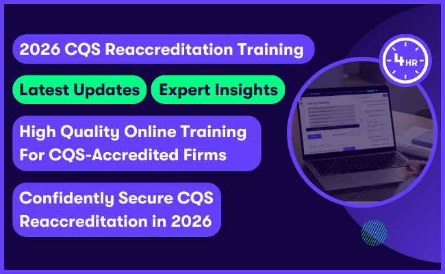 Conveyancing Quality Scheme 2026 Reaccreditation